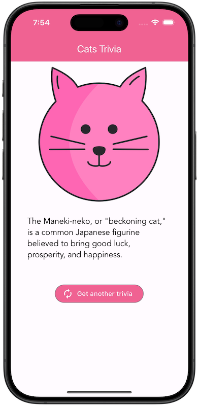 Cats Trivia iPhone Screenshot